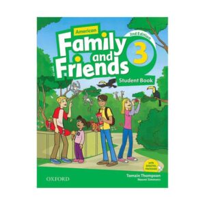 American Family and Friends 2nd 3 SB+WB+CD+DVD فمیلی اند فرندز